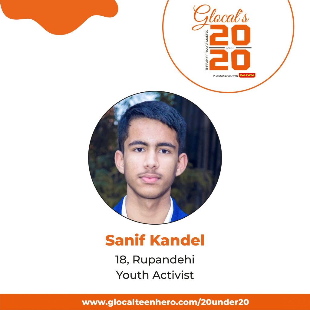 Sanif Kandel: A Dynamic Social Activist