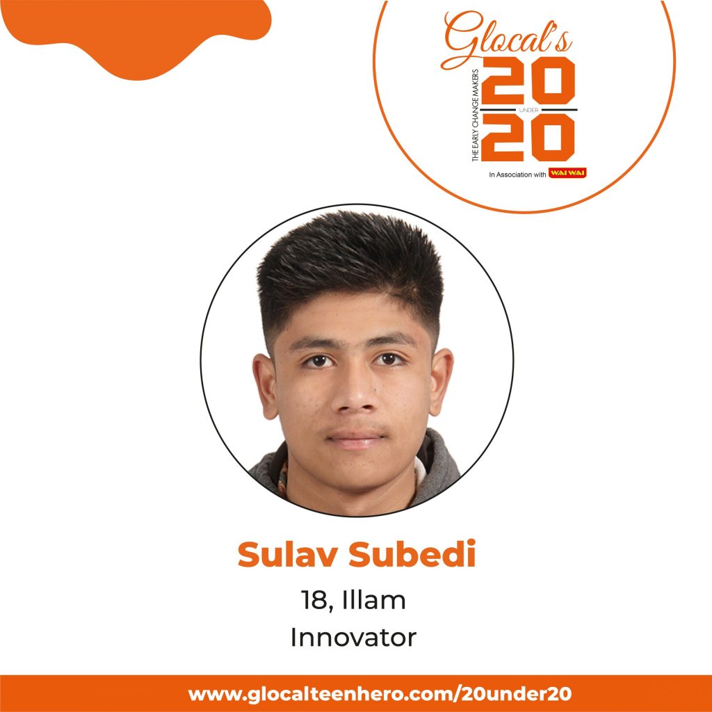 Sulav Subedi: A perceptive Innovator
