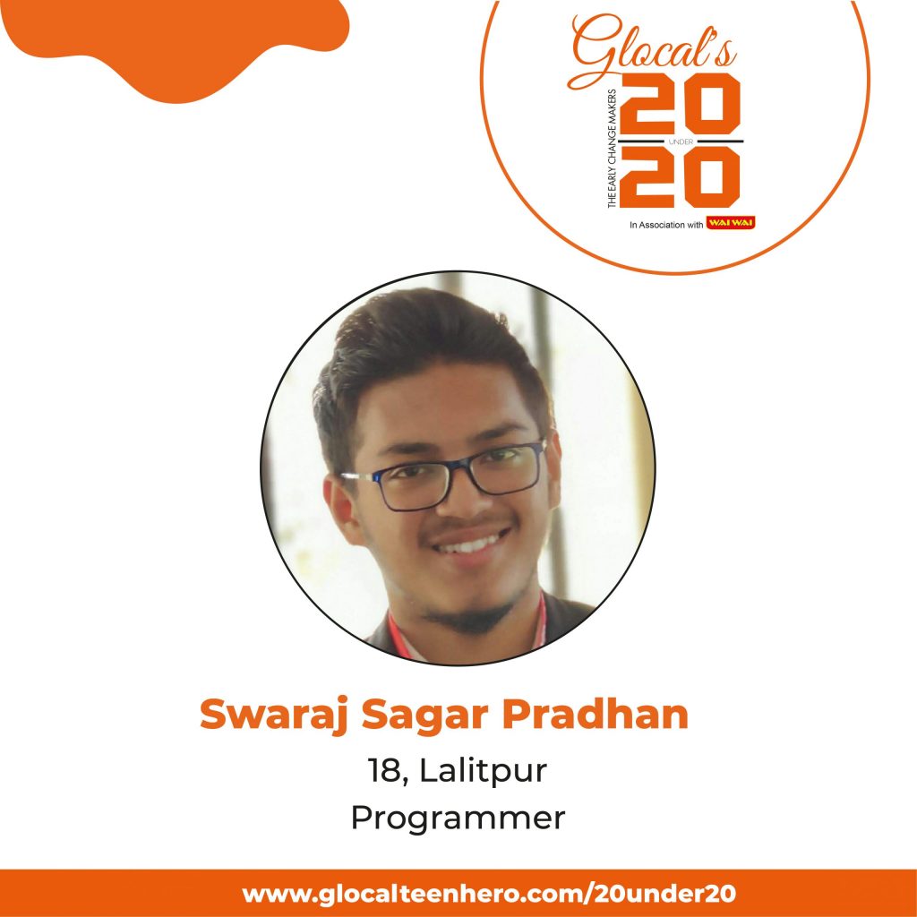 Swaraj Sagar Pradhan: A Young Programmer