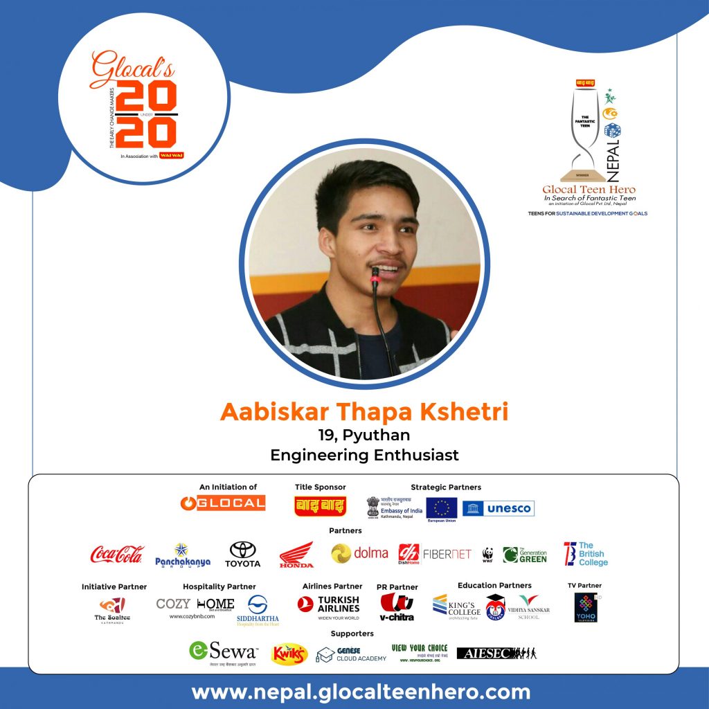 Aabiskar Thapa Kshetri: An Engineering Enthusiast