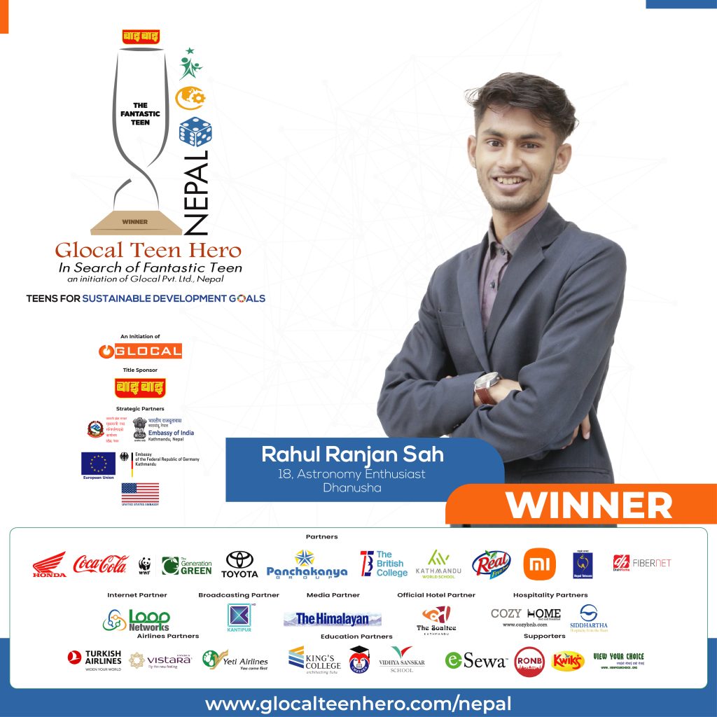 GTH 2022 Winner Rahul Ranjan Shah