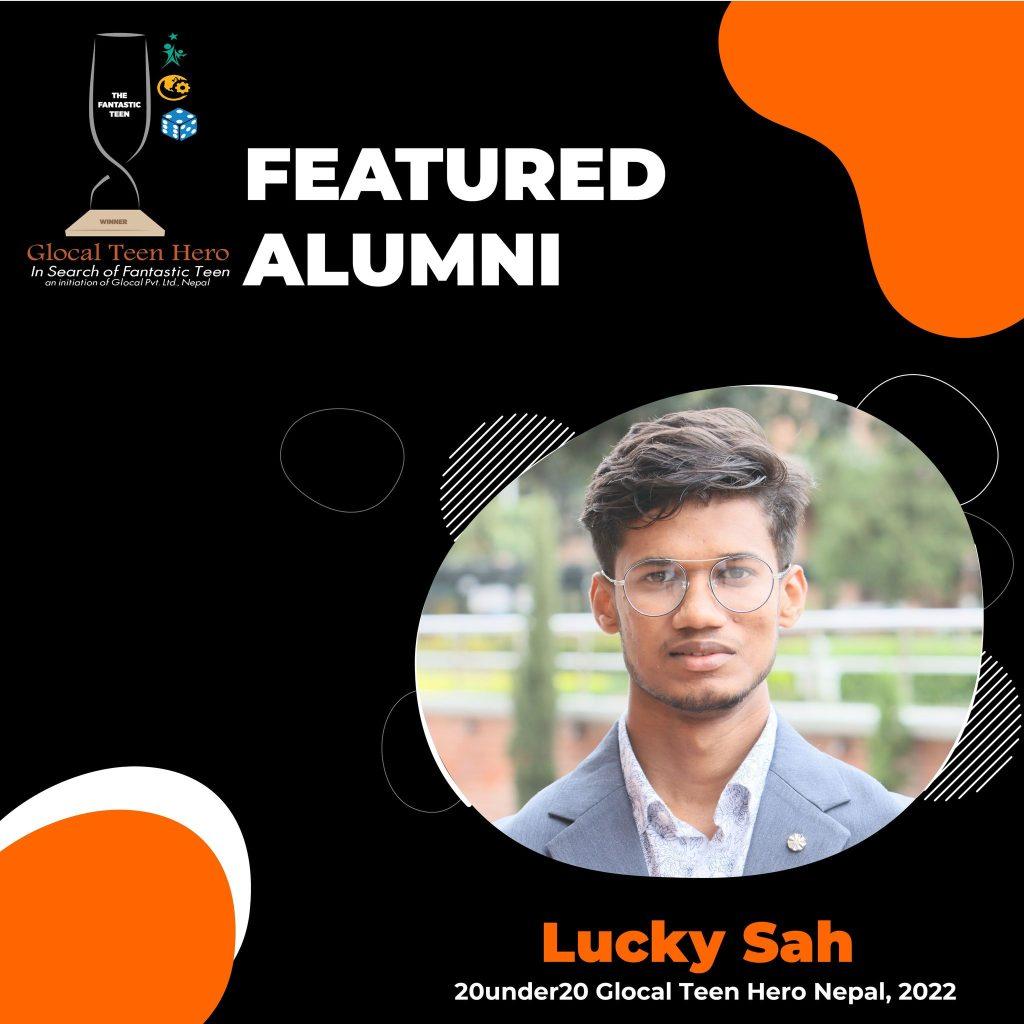 Mr. Lucky Sah, creative Robot & Tech enthusiast