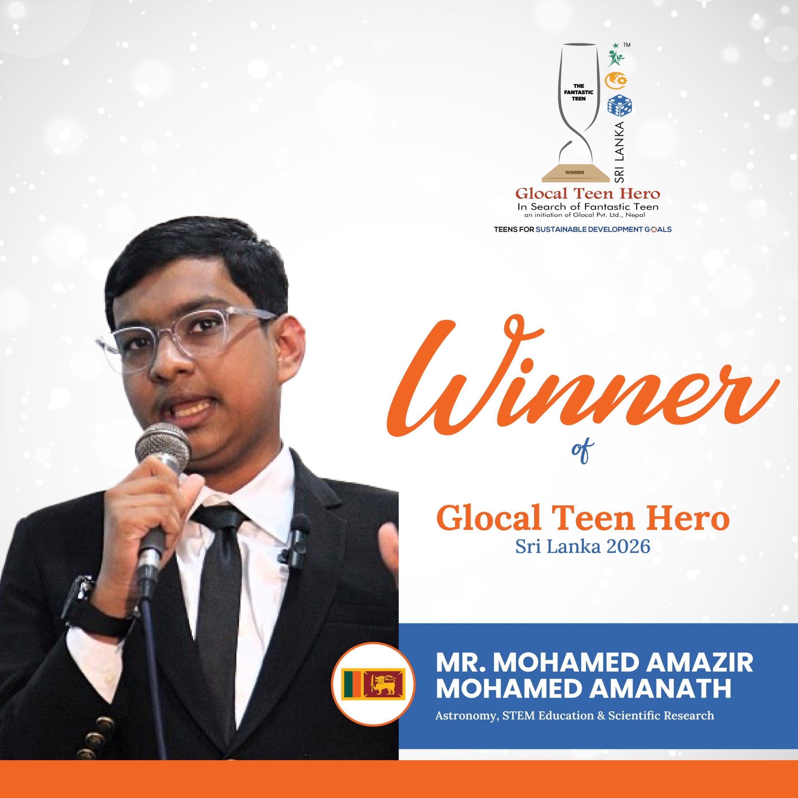 Fantastic Teen 2026 Winner
