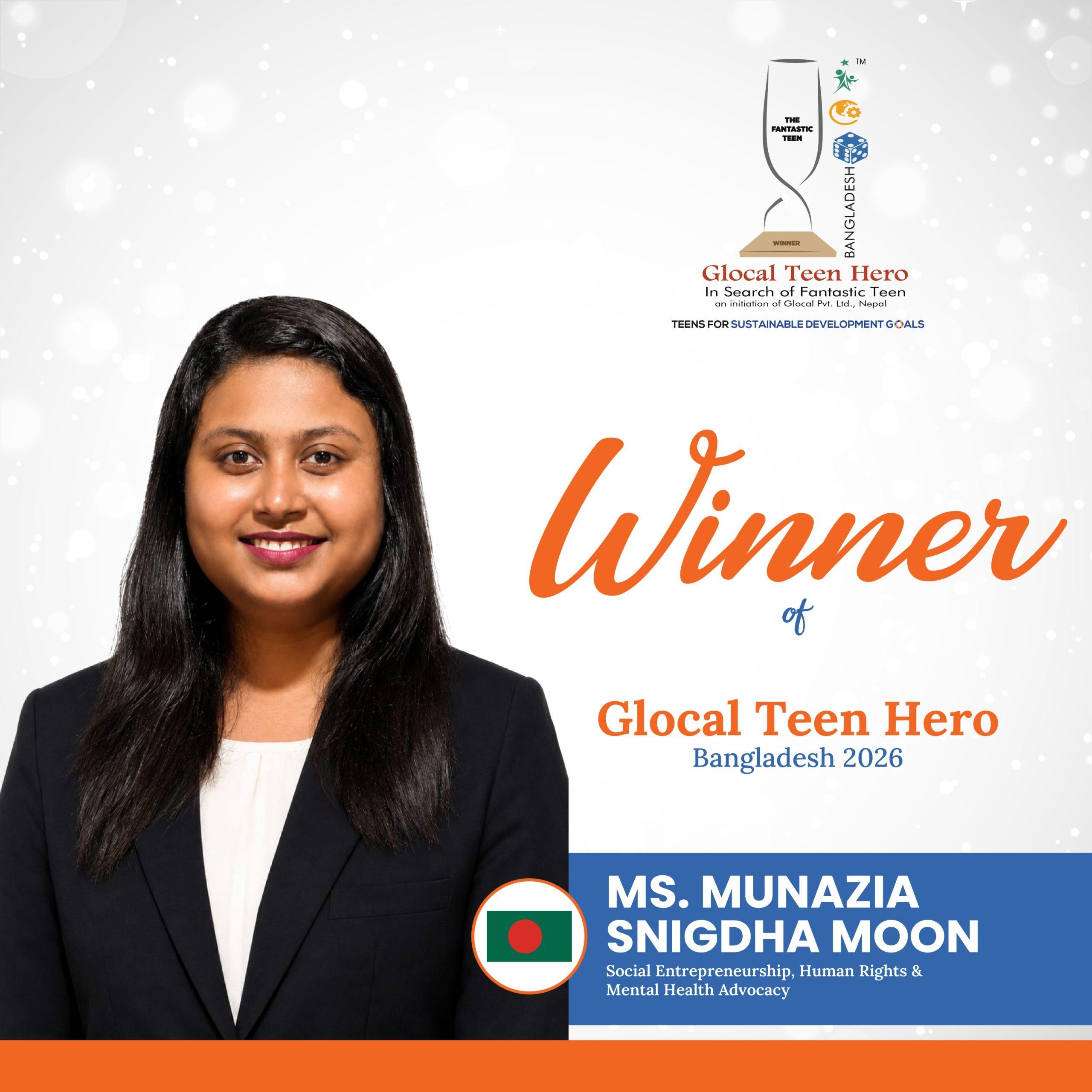 Fantastic Teen 2026 Winner